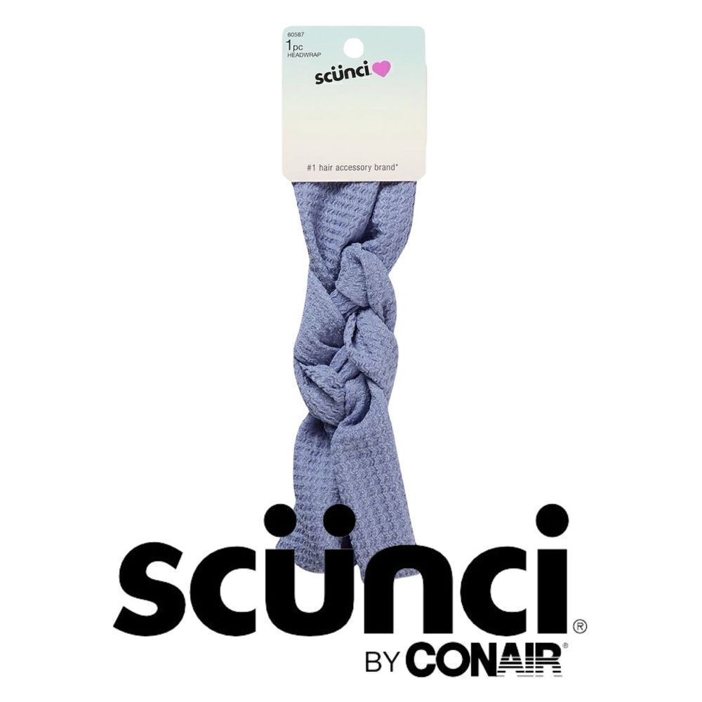 Scünci Sailor Knot Periwinkle Purple Headband NWT